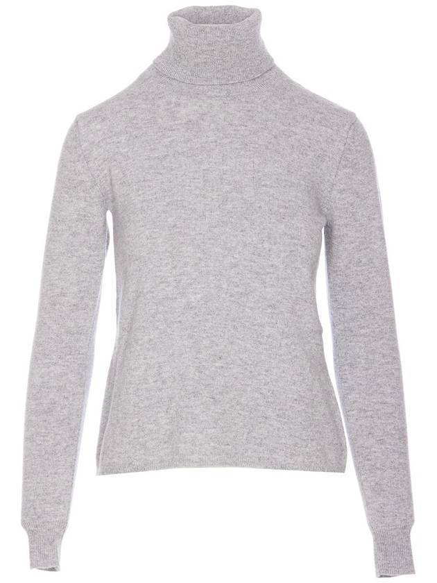 Sestri Cashmere Turtleneck Gray - MAX MARA - BALAAN 1