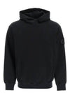 Compass Wappen Patch Cotton Hoodie Black - STONE ISLAND - BALAAN 2