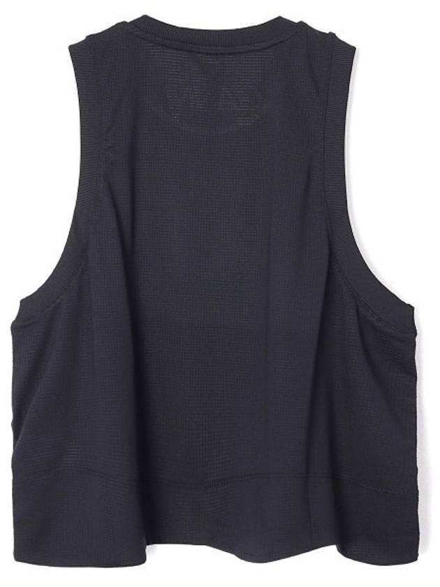 Active Mesh Sleeveless Black - GANNI - BALAAN 3