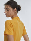 Half Turtleneck Short Sleeve Yellow - MANAVIS7 - BALAAN 4