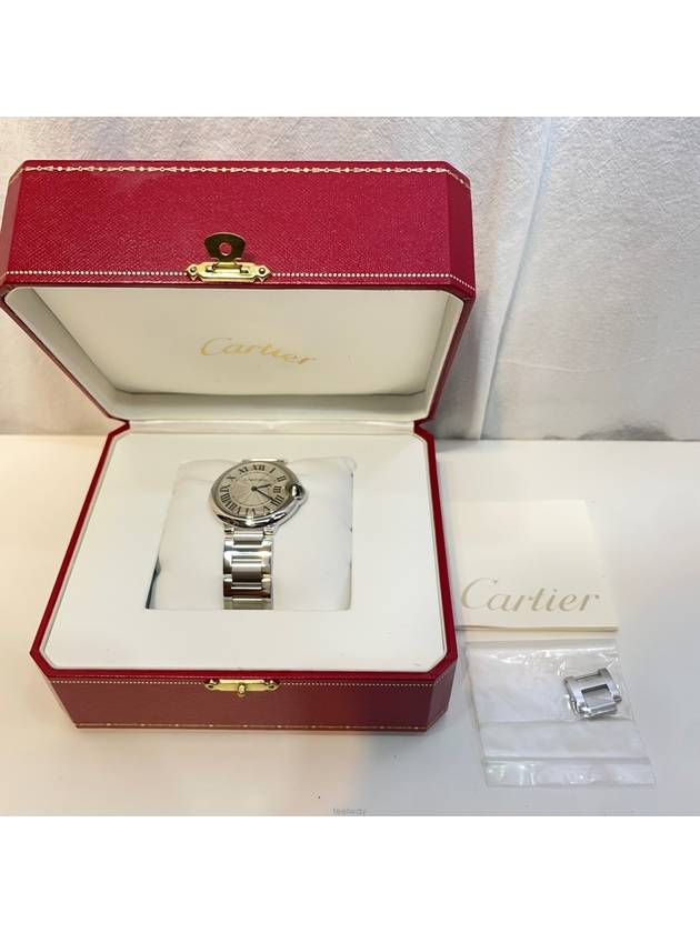 New product level Ballon Bleu 36MM quartz steel watch - CARTIER - BALAAN 6