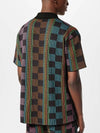 1AFQR7 Damier short sleeved cotton knit shirt - LOUIS VUITTON - BALAAN 2