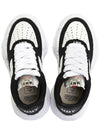 Wayne OG Sole Canvas Low Top Sneakers Black White - MAISON MIHARA YASUHIRO - BALAAN 3