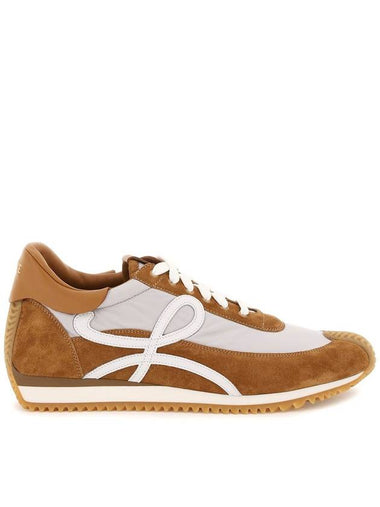 Flow Runner Low Top Sneakers Tan - LOEWE - BALAAN 1