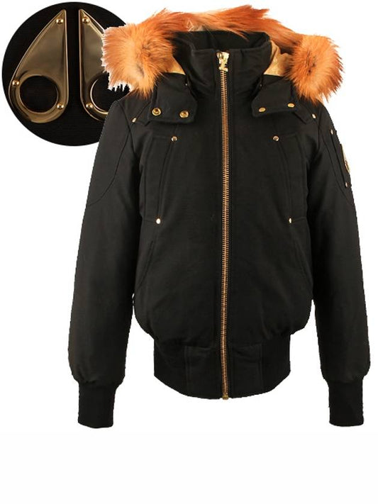 Saint Flavi Bomber Padding Black - MOOSE KNUCKLES - BALAAN 2