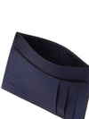 Gancini Leather Card Wallet Navy - SALVATORE FERRAGAMO - BALAAN 3