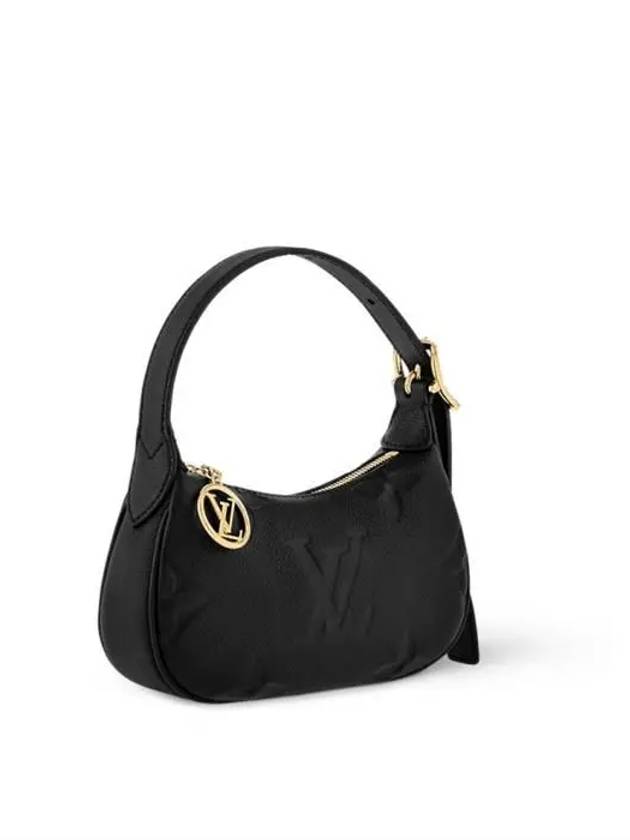 Mini Moon Monogram Empreinte Leather Shoulder Bag Black - LOUIS VUITTON - BALAAN 4