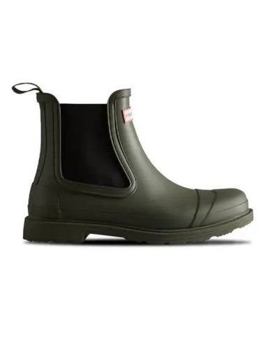 Men s Commando Chelsea Boots Dark Olive - HUNTER - BALAAN 1