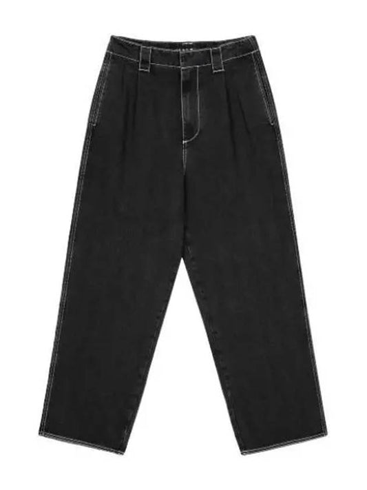 Denim Pants Washed Black Jeans - SUNNEI - BALAAN 1