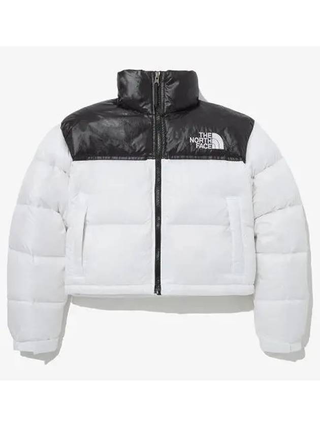 Padding W White Label Nuptse Short Jacket NJ1DP96B - THE NORTH FACE - BALAAN 2