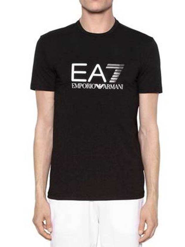 EA7 LOGO COTTON TSHIRT - EMPORIO ARMANI - BALAAN 1