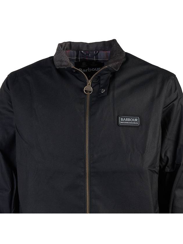 Men's International Mind Wax Jacket Black - BARBOUR - BALAAN 5