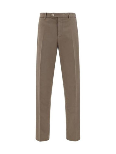 Straight Pants M252DI1770 C6317 BROWN - BRUNELLO CUCINELLI - BALAAN 2