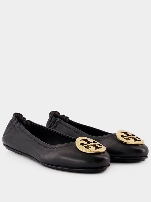 Minnie Travel Flat Black - TORY BURCH - BALAAN 3