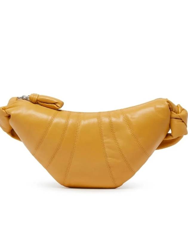 Croissant Small Nappa Leather Cross Bag Beige - LEMAIRE - BALAAN 4