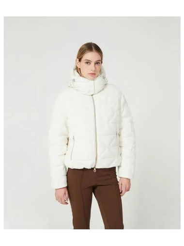 Duermo Light Cream Women s Down Jacket - DUVETICA - BALAAN 1