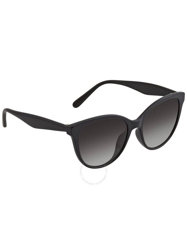 Round Gradient Cat-Eye Sunglasses Black - SALVATORE FERRAGAMO - BALAAN 4