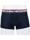 Men's Logo Stretch Boxer Briefs Navy - EMPORIO ARMANI - BALAAN 2