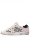 Star Patch Lace-Up Low Top Sneakers Ivory - GOLDEN GOOSE - BALAAN 4