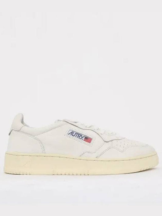 Medalist Goatskin Low Top Sneakers White - AUTRY - BALAAN 2