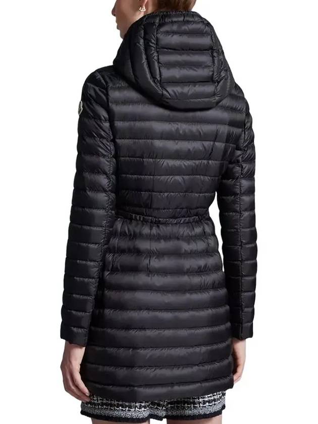 Women's Barbel Long Down Padding Black - MONCLER - BALAAN 9