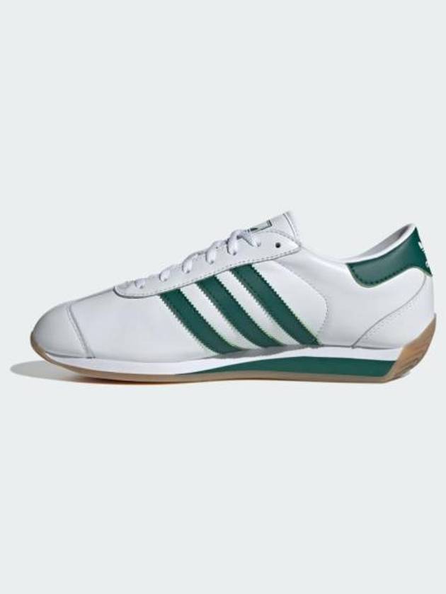 Country II Leather Low Top Sneakers Cloud White - ADIDAS - BALAAN 5