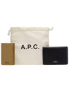 Stefan Horizon Logo Card Wallet Black - A.P.C. - BALAAN 5