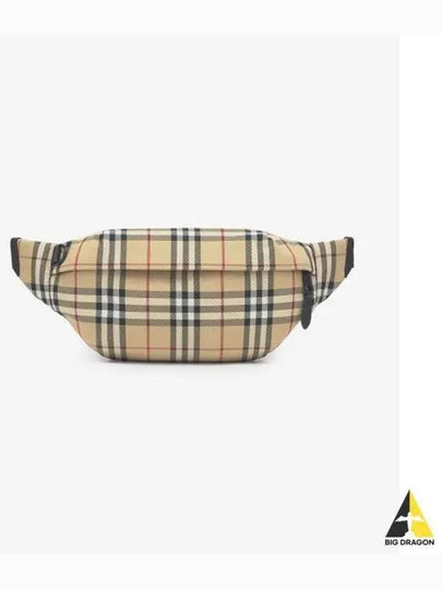 Vintage Check Nylon Belt Bag Beige - BURBERRY - BALAAN 2