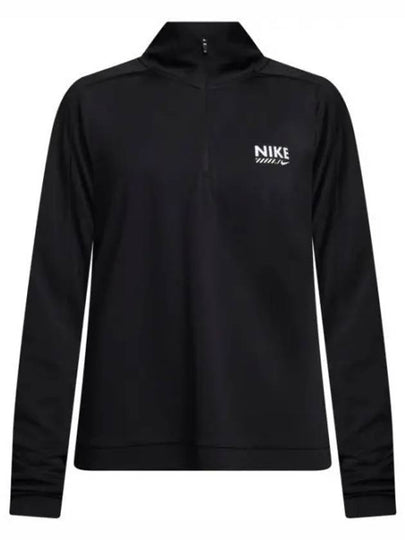 Dri Fit Pacer Half Zip Long Sleeve T-Shirt Black - NIKE - BALAAN 2