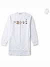 Logo Long Sleeve T-Shirt Lily White - MARNI - BALAAN 1