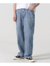 Comfortable Denim Pants Light Indigo - EXCONTAINER - BALAAN 2