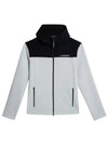 Jeff Hoodie Zip-Up Light Grey Melange - J.LINDEBERG - BALAAN 2