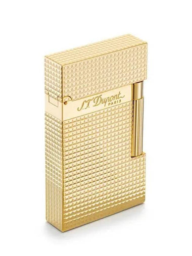 Dupont S T 016284 Yellow Flame Lighter Gold - S.T. DUPONT - BALAAN 1