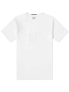 Men's Metropolis Pocket Jersey Short Sleeve T-Shirt White - CP COMPANY - BALAAN 1