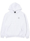 Men's Logo Print Hoodie Grey - STOCKHOLM SYNDROME - BALAAN 3