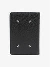 Bovine Leather Card Wallet Black - MAISON MARGIELA - BALAAN 3