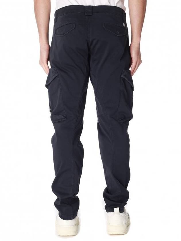 Flat Nylon Cargo Straight Pants Navy - CP COMPANY - BALAAN 4