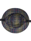 Cotton Reversible Bucket Hat Navy - BARBOUR - BALAAN 7