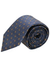 GG Polka Dot Silk Jacquard Tie Blue - GUCCI - BALAAN 2