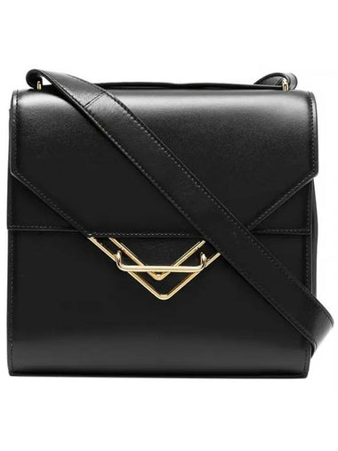 Clip Small Cross Bag Black - BOTTEGA VENETA - BALAAN 1