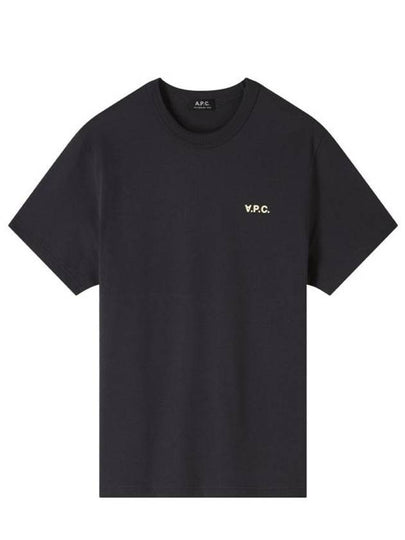 Boxy Petit VPC Short Sleeve T-Shirt Black - A.P.C. - BALAAN 2