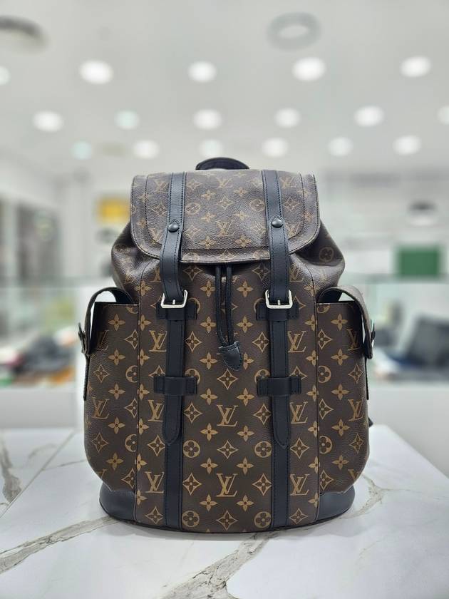 Monogram Macassar Christopher MM Backpack M43735 - LOUIS VUITTON - BALAAN 2