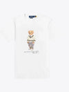 Bear Print Cotton Short Sleeves T-Shirt White - POLO RALPH LAUREN - BALAAN 2