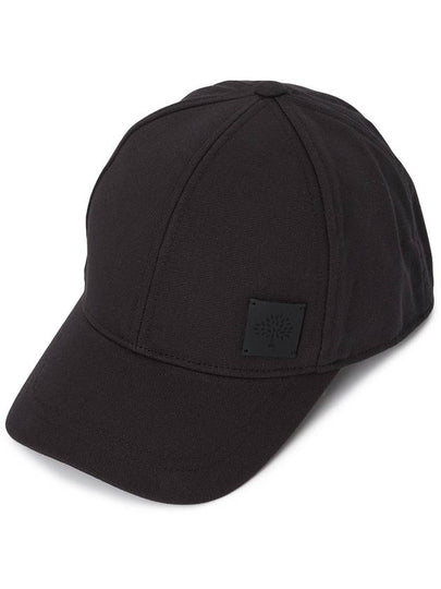 Solid Logo Patch Ball Cap Black - MULBERRY - BALAAN 2