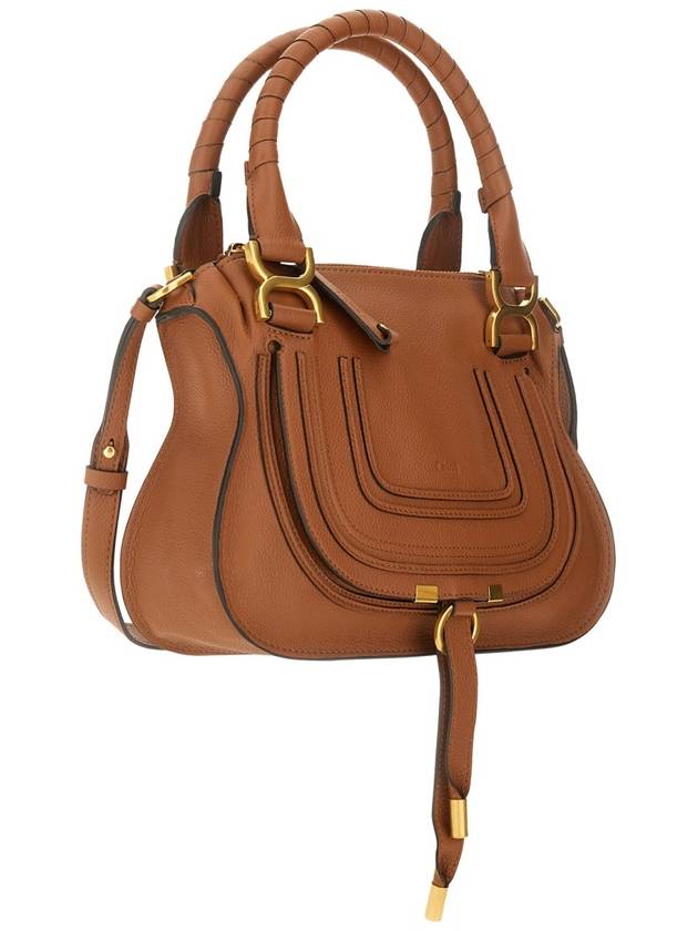 Marcie Small Double Carry Tote Bag Brown - CHLOE - BALAAN 4