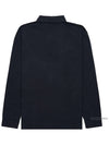 Anafikolo Embroidery Logo Long Sleeve Polo Shirt Black - ISABEL MARANT - BALAAN 3