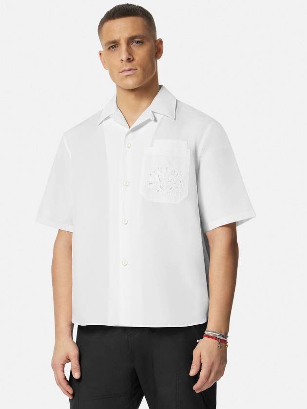 VERSACE INFORMAL SHIRT HOLIDAY PRINT AND SHELL E - VERSACE - BALAAN 4