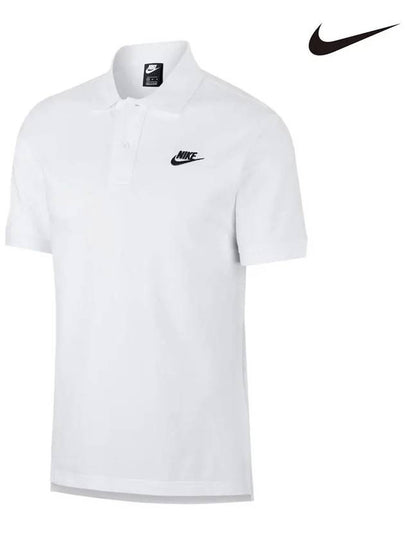 Sportswear City Edition Matchup Short Sleeve Polo Shirt White - NIKE - BALAAN 2