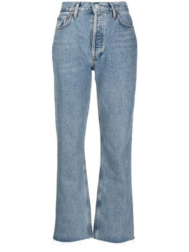 Midrise Relax Flare Jeans Blue - AGOLDE - BALAAN 2