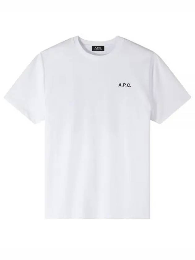 Wave Short Sleeve T-Shirt White - A.P.C. - BALAAN 2